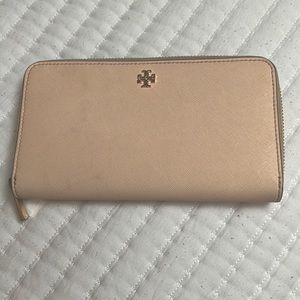 Pink Tory Burch Wallet